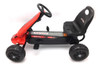 Auto Kart A Pedal Ruedas Plastico Rojo O Negro 2 Auto Kart A Pedal Ruedas Plastico Rojo O Negro 2