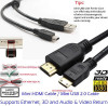 Para Ps3 Controlador De Cámara Mini Usb Sync Cargador Cable 1