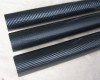1 X 20 Mm X 22 Mm X 500 Mm Tubo De Fibra De Carbono 3k/tuber 3