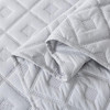 Hiaruo Queen Quilt Bedding Set, Colcha Geométrica Suave Y Cá 4