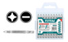 Set 10 Puntas Atornillador Doble Ph Plano Total Tac16hl133 1