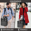 Bolso Aislado Para 6 Botellas, Tamaño Portable, Gris Carbón 5