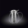 Tetera Vidrio C/ Infusor Inox 1000ml Thermo Glass Wilmax 0