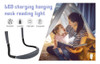 Luz Led Recargable De Lectura Para El Cuello, 5