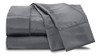 Seduction 1s47339 Juego De Sábanas Satinadas Twin, Gris Plat 0