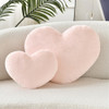 Alocado Corazón Rosa Decorativo Para Sofá O Cama, Tamaño 33x 1