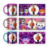 Plantillas Halloween Tazas Tazones Sublimacion 3