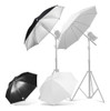 Paquete De 4 Kit De Iluminación De Paraguas De Fotografía, P 1