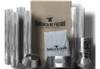 Kit Materiales 100 Mm A.inox.  Extra Codos 4