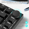 Teclado Mecánico Ajazz Ak820 Con Control De Perilla Cnc, Tec 3