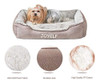 Joyelf Cama Para Perros Lavable Cama Calmante Para Mascotas, 3 Joyelf Cama Para Perros Lavable Cama Calmante Para Mascotas, 3