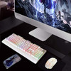 Teclado Y Mouse Inalámbricos Para Juegos Hetoetf, Mouse Con 2