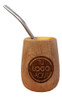 Mates De Algarrobo Personalizados Premium Con Bombillas X24u 3