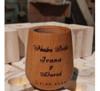 Mates De Algarrobo Personalizados Premium Con Bombillas X24u 7