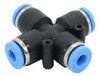 Conector Rapido Racor Qsx 4 Vias  X  4mm 0