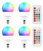 Bombillas De Luz Led E12 (equivalente A 40w) 5w, Rgb Que Cam 0