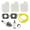 Filtro De Aire Kit De Puesta A Punto Para Poulan P3314 P3416 0