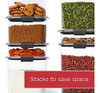 Almacenamiento Hermético Para Alimentos Rubbermaid Brillianc 4