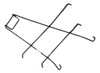 Soporte Rueda Auxiliar Clio 1