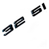 Emblema Insignia Bmw 325i Mate Black Negro Mate 0