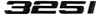 Emblema Insignia Bmw 325i Mate Black Negro Mate 1