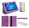 Conjunto De Pu Plegable Folio Funda Caso Flip 4 En 1 Para Q8 1