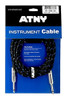 Cable De Guitarra Eléctrica Trenzado Atny - Cable Amplificad 0