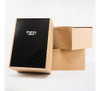 Caja De Mdf Para Dos Botellas - Tapa Acrilico Negro Con Logo 1