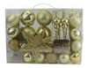 Juego De Adornos De Bolas Para Arbol De Navidad-dorado 6