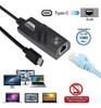 Adaptador De Red Tipo-c 3.0 Ethernet Rj45 Red 1000mbps 3
