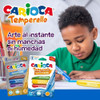 6 Temperas Solidas Color Metalizada Carioca Temperello Cuota 5