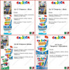 6 Temperas Solidas Color Metalizada Carioca Temperello Cuota 7