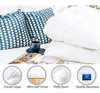 Edredón De Plumón Blanco Highland Feather Cordoba 550 Loft 2 3