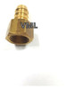 Teton Hembra 1/4 Bronce Espiga Para Manguera Pack X4 Unid 1