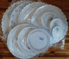 Blondas Blancas Papel Caladas Rectangular 26x32 X100un 4