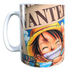 Taza Personalizada Diseño Wanted Luffy  T496 1