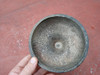 Antigua Tapa Con Terminacion En Bronce 14,9cm Diametro 2