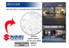 Tambor Llave + Tapa De Tanque Suzuki 150 Gixxer Gsx 1