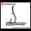 Kit Bisagras Soporte Puerta Horno Cocina Longvie He3590qx 2