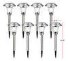 Solpex Luces Solares Para Caminos, Paquete De 8, Luces Solar 4