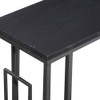 Deco 79 Mesa De Acento Rectangular De Madera Con Base De Met 4