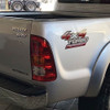 2 Calcos Toyota Hilux 4x4 Turbo Intercooler Calcomania 1