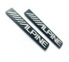 Par Emblemas Insignias Alpine 1