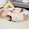 Túnel Cama De Gato En Forma De S Grande Para Gatos Indoor 1