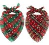 Cherpet Navidad Perro Bandana - Lindo Plaid Copo De Nieve Bo 0 Cherpet Navidad Perro Bandana - Lindo Plaid Copo De Nieve Bo 0