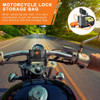 Cerradura Para Freno Disco Motocicleta Con Alarma Sonora 6