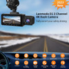 Lanmodo Camara De Tablero D1 De 3 Canales 4k Con Aplicacion 1
