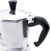 Cafetera Italiana Moka Bialetti Negra Brillante 6 Pocillos 2