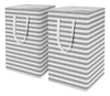 Wiselife - Paquete De 2 Cestas Para Ropa, 75 L, Plegables, G 0