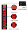 Color Rojo 8 Puertos Usb 3.0 Hub Interruptor Extensión Adapt 1